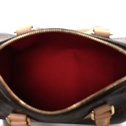 Louis Vuitton Monogram Speedy Bandouliere 20 Black 5 of 7