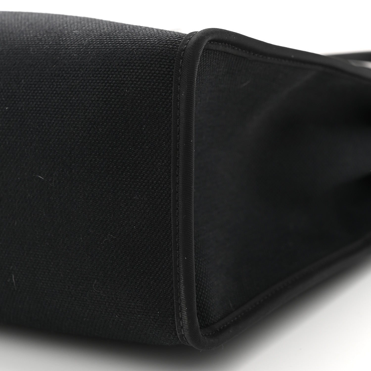 Hermes Military Toile Vache Hunter Herbag Zip PM 31 Black 10 of 10