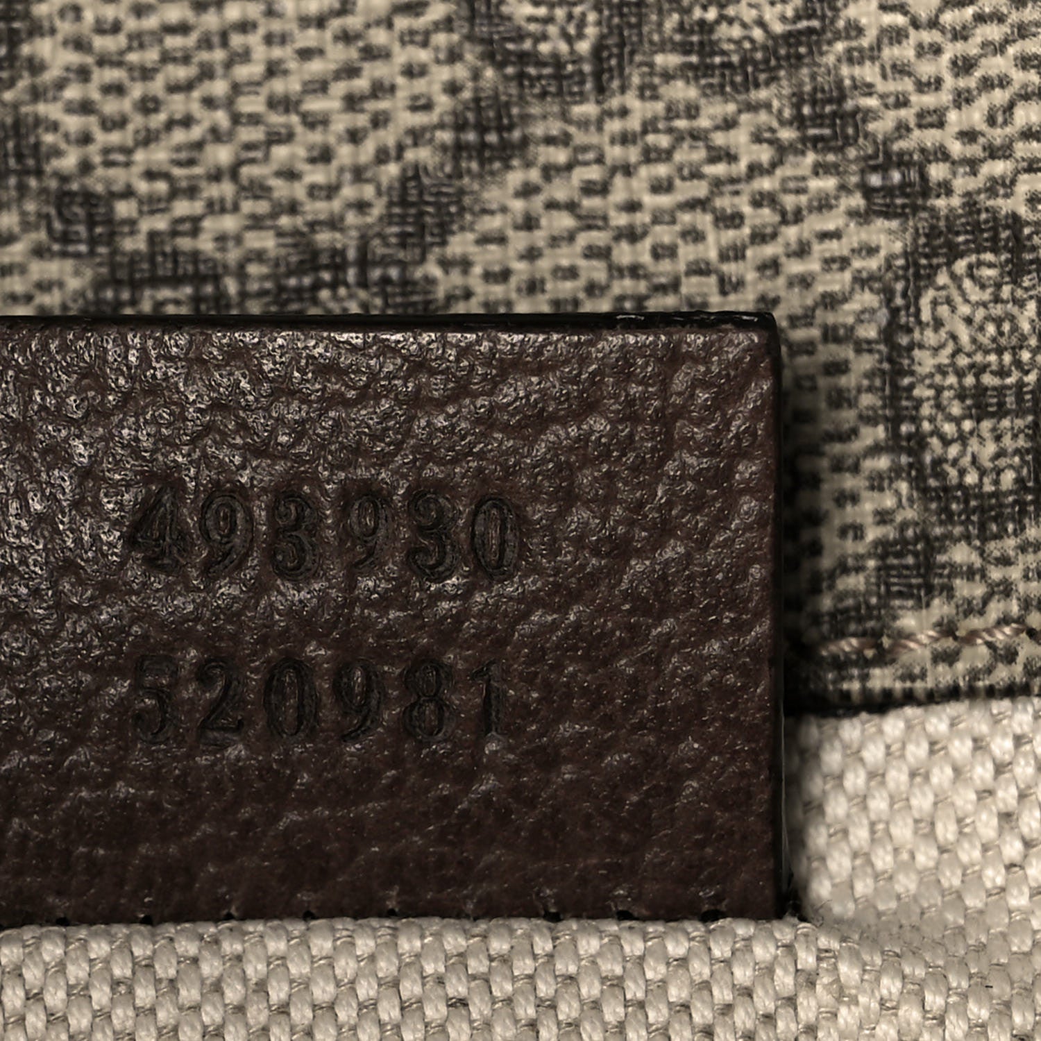 Gucci GG Supreme Monogram Neo Vintage Web Belt Bag Brown 7 of 9