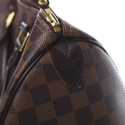 Louis Vuitton Damier Ebene Speedy 30 5 of 12
