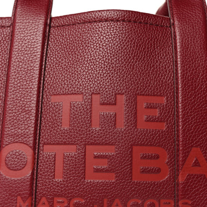 Marc Jacobs Grained Calfskin Medium The Tote Bag  Cherry 6 of 8