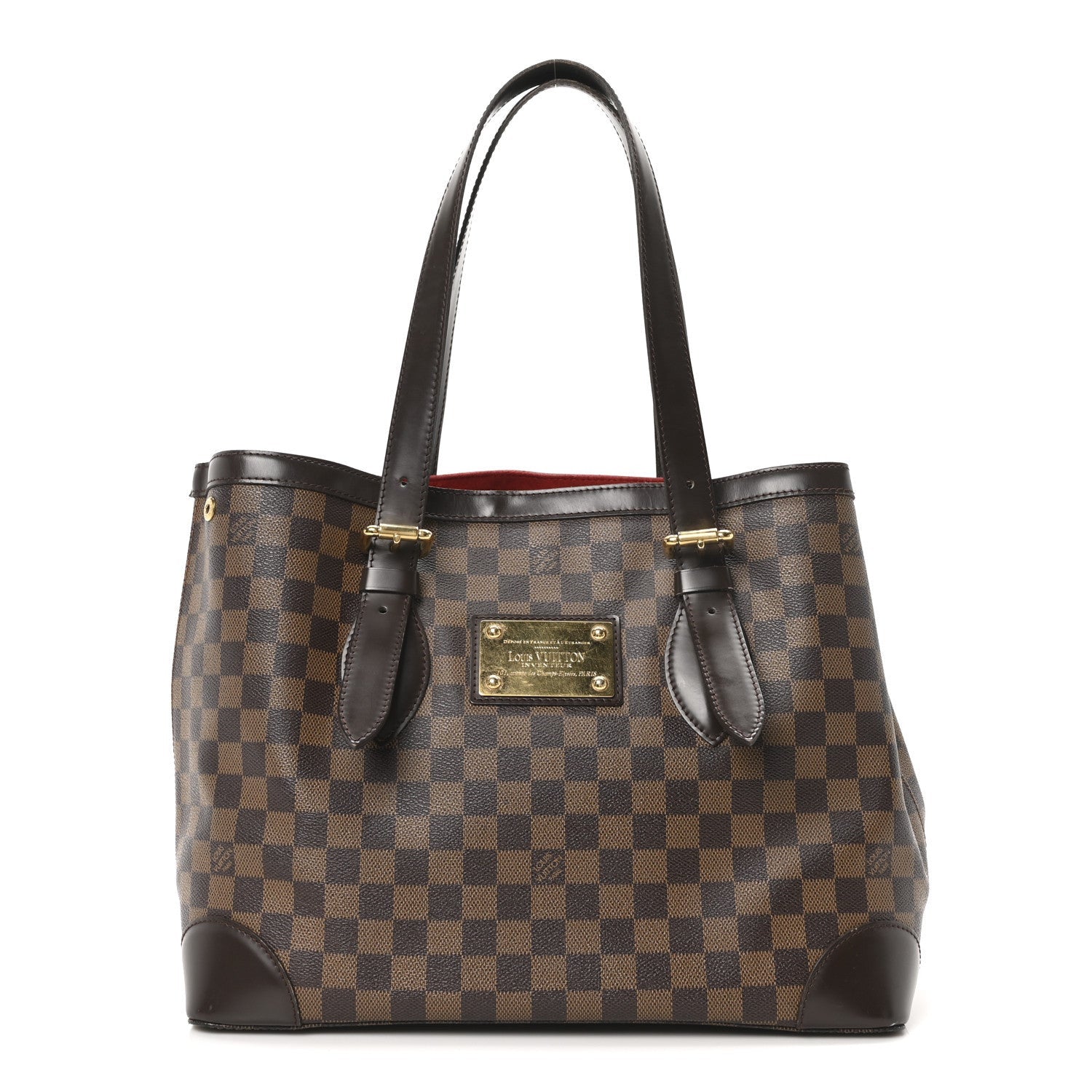 Louis Vuitton Damier Ebene Hampstead MM 1 of 7