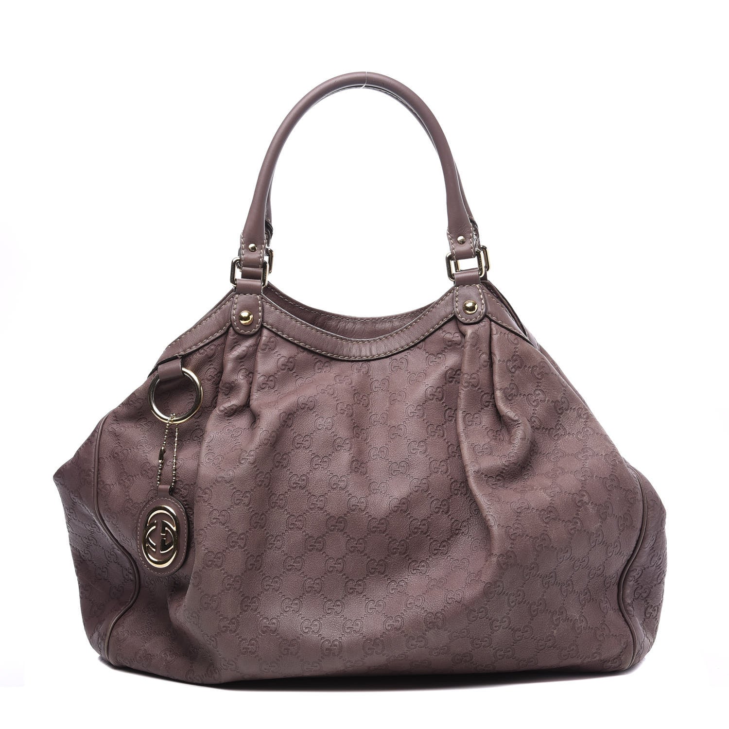 Gucci Guccissima Large Sukey Tote Mauve 1 of 12