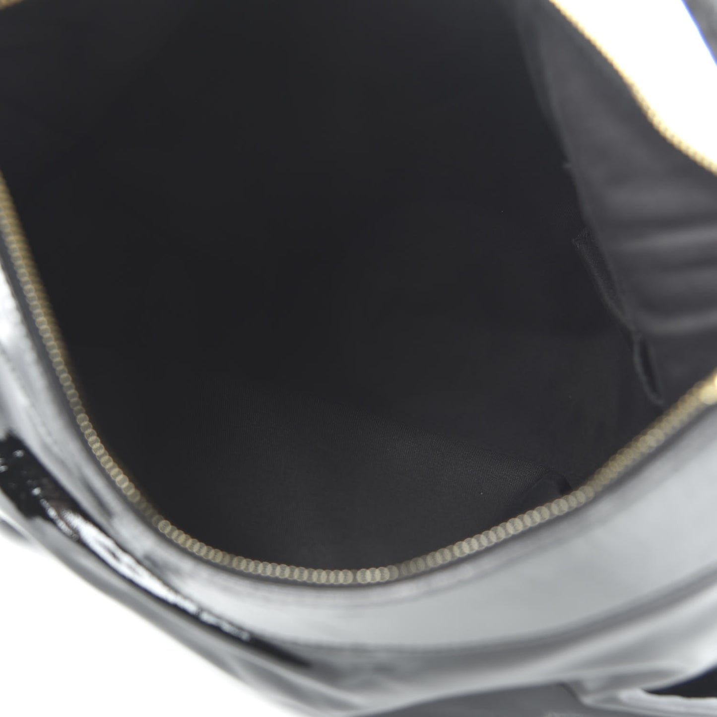 Patent Large D Ring Hobo Black