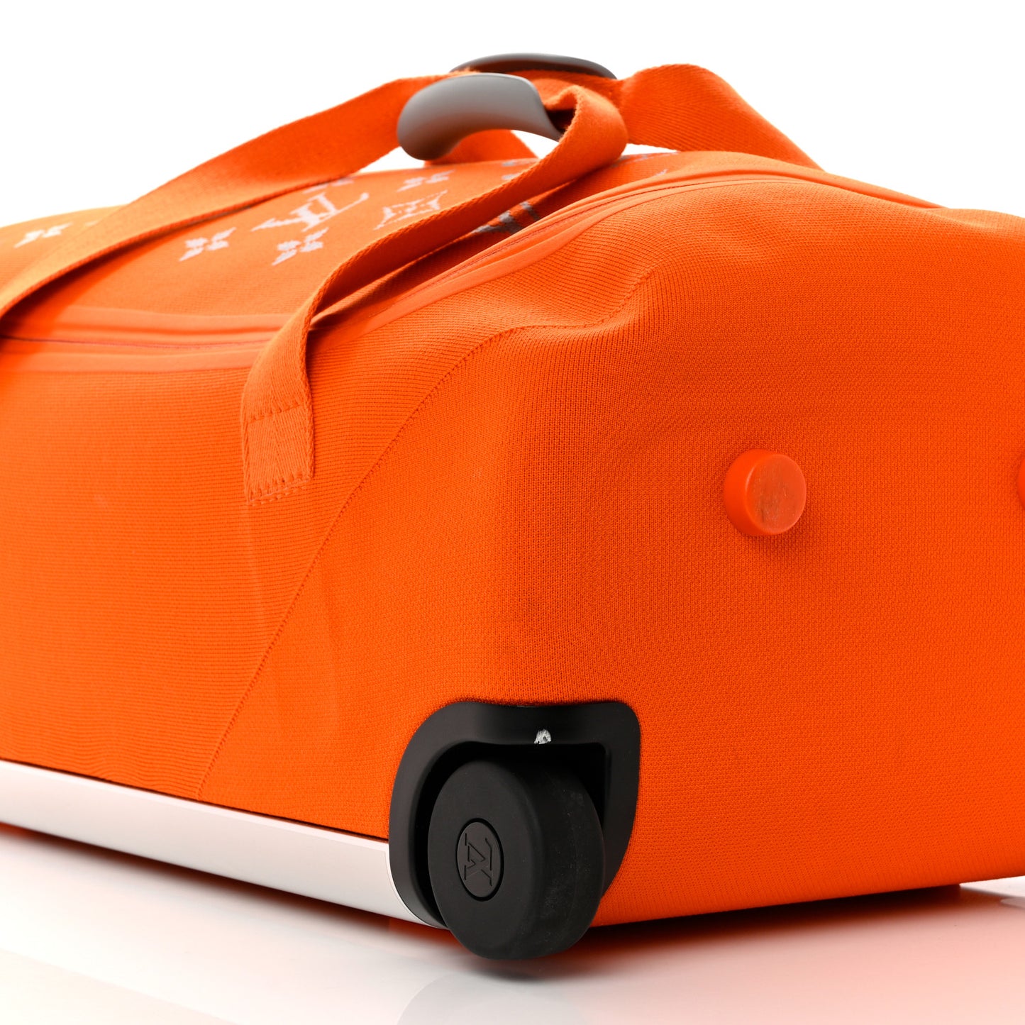 Knit Monogram Horizon Soft Duffle 55 Orange