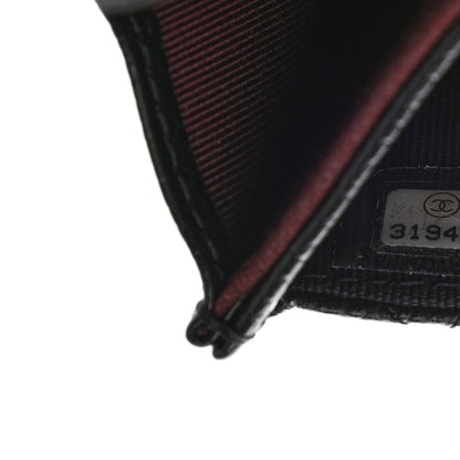 Chanel Caviar Quilted Flap Card Holder Wallet Black 8 of 9