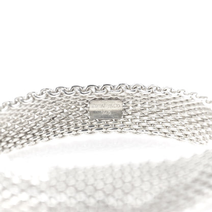 Tiffany Sterling Silver Somerset Mesh Bracelet 4 of 5