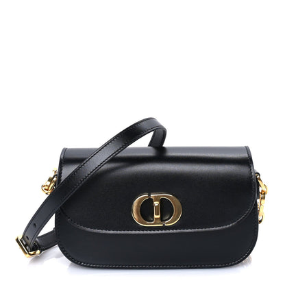 Christian Dior Box Calfskin 30 Montaigne Small Avenue Bag  Black 1 of 7