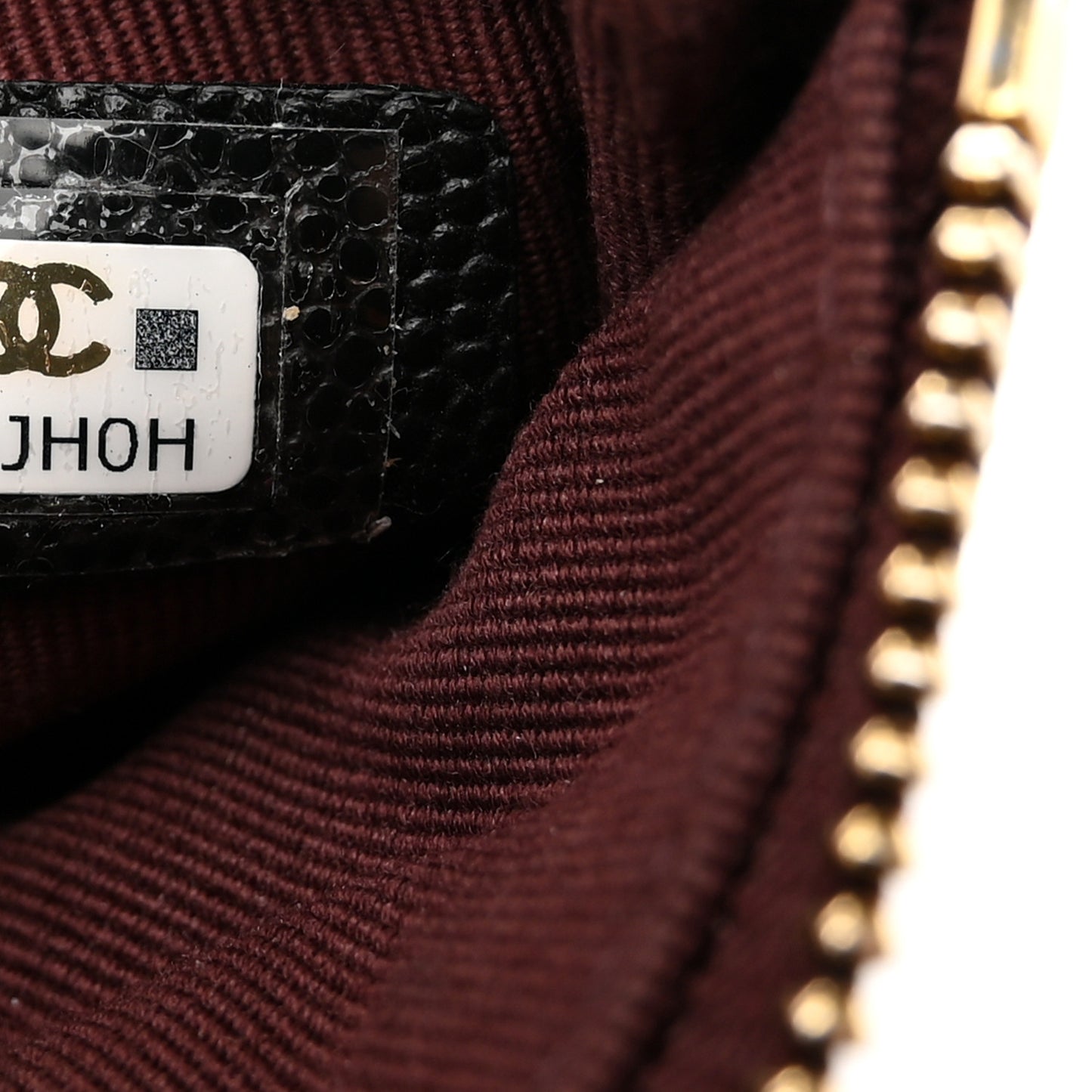 Caviar Quilted Small Pouch Black