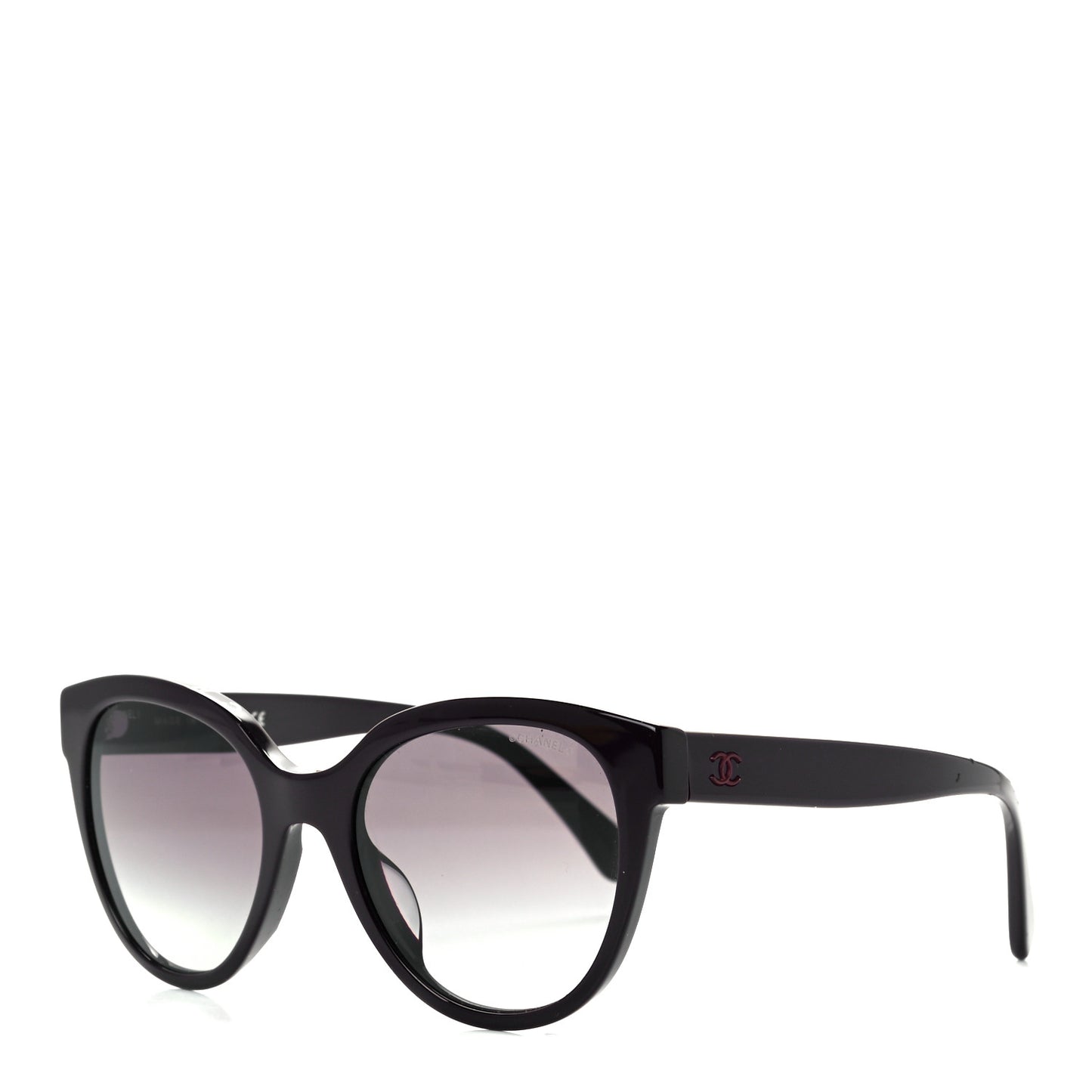 Acetate CC Butterfly Sunglasses 5414-A Black