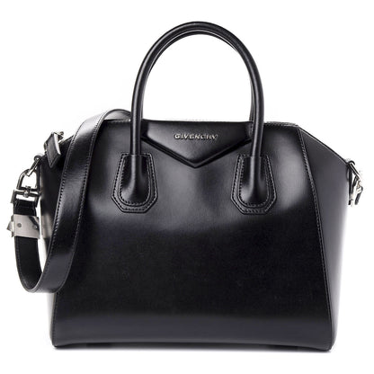 Givenchy Shiny Lord Calfskin Small Antigona Black 1 of 12