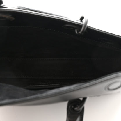 Christian Dior Calfskin Cannage Diamond Medium Lady D-Joy Black 5 of 10