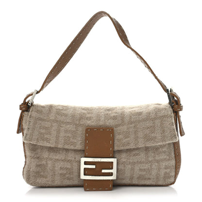 Fendi Cashmere Cuoio Romano Selleria Baguette Honey 1 of 7