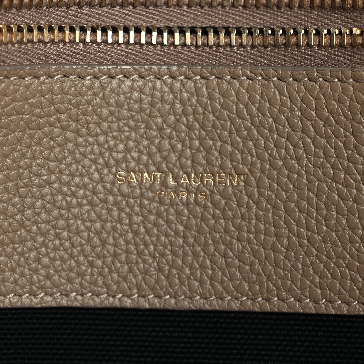 Saint Laurent Calfskin Large Souple Sac De Jour Dark Beige 5 of 8