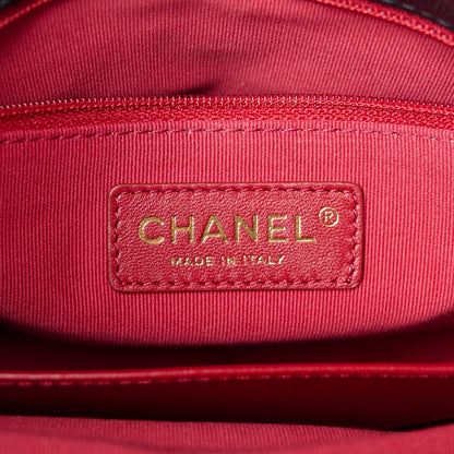 Chanel Caviar Quilted Wavy CC Hobo Black 6 of 10