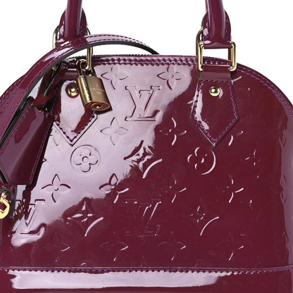 Louis Vuitton Vernis Alma BB Amethyste 6 of 7