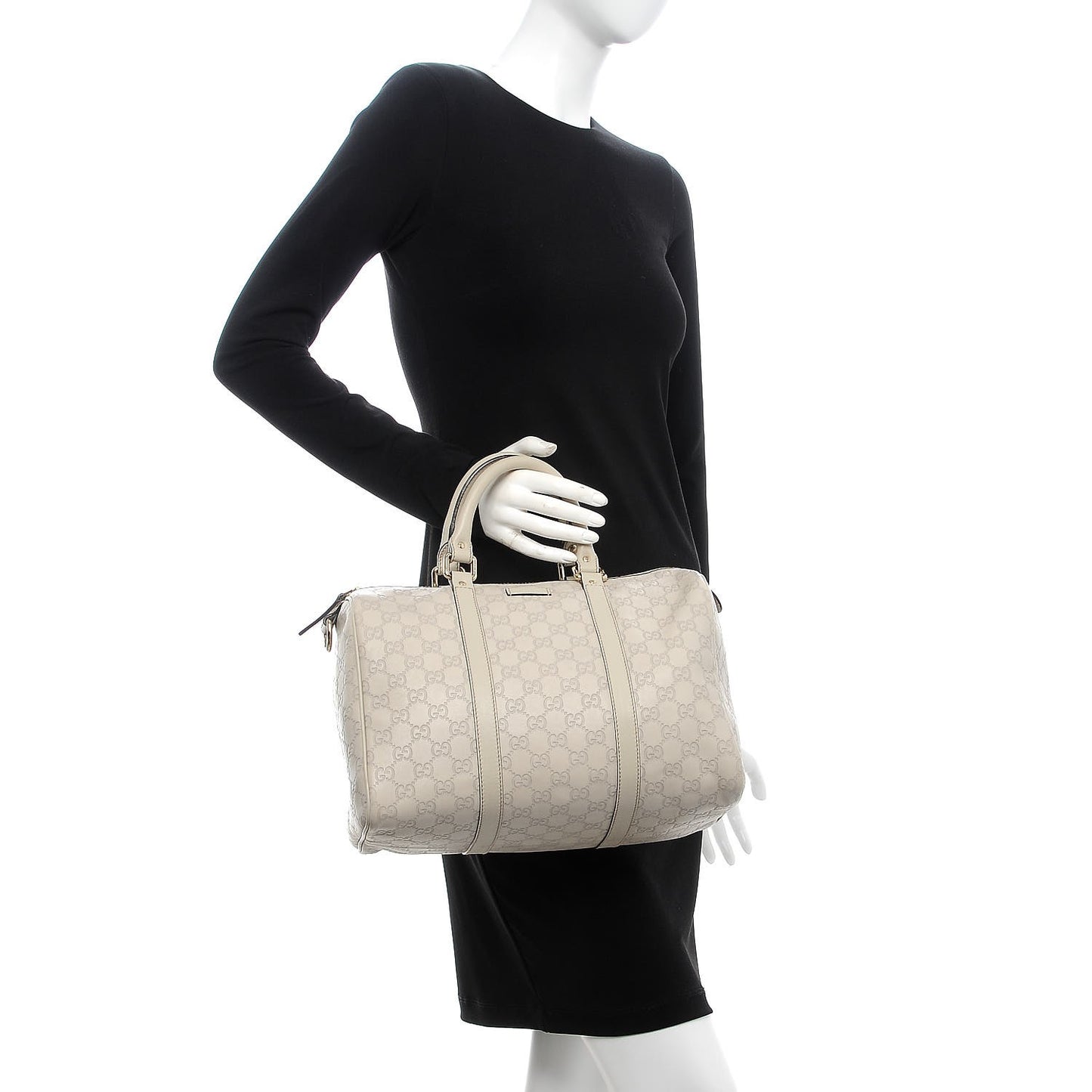 Guccissima Medium Joy Boston Off White