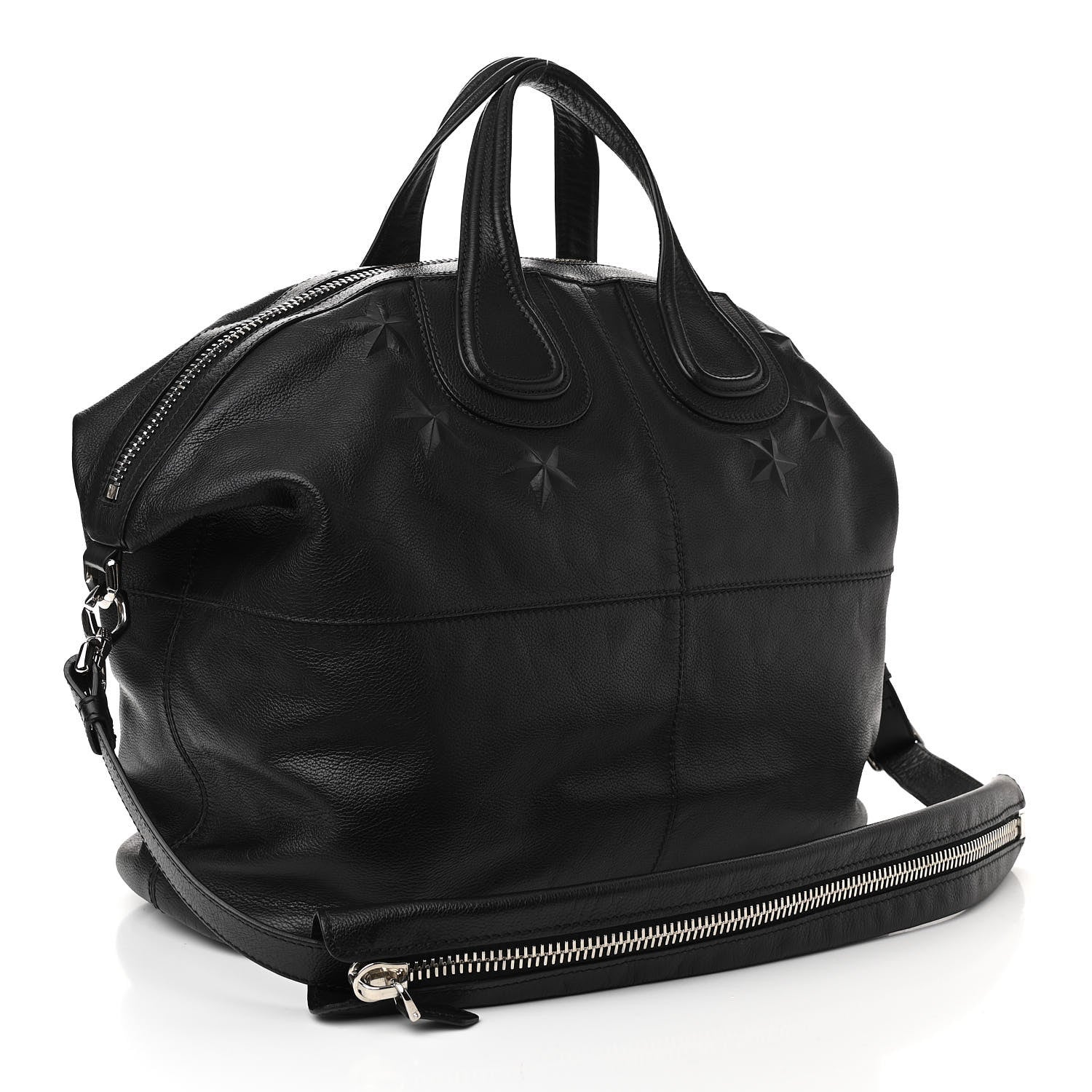 Givenchy Calfskin Star Embossed Studded Nightingale 3 of 11