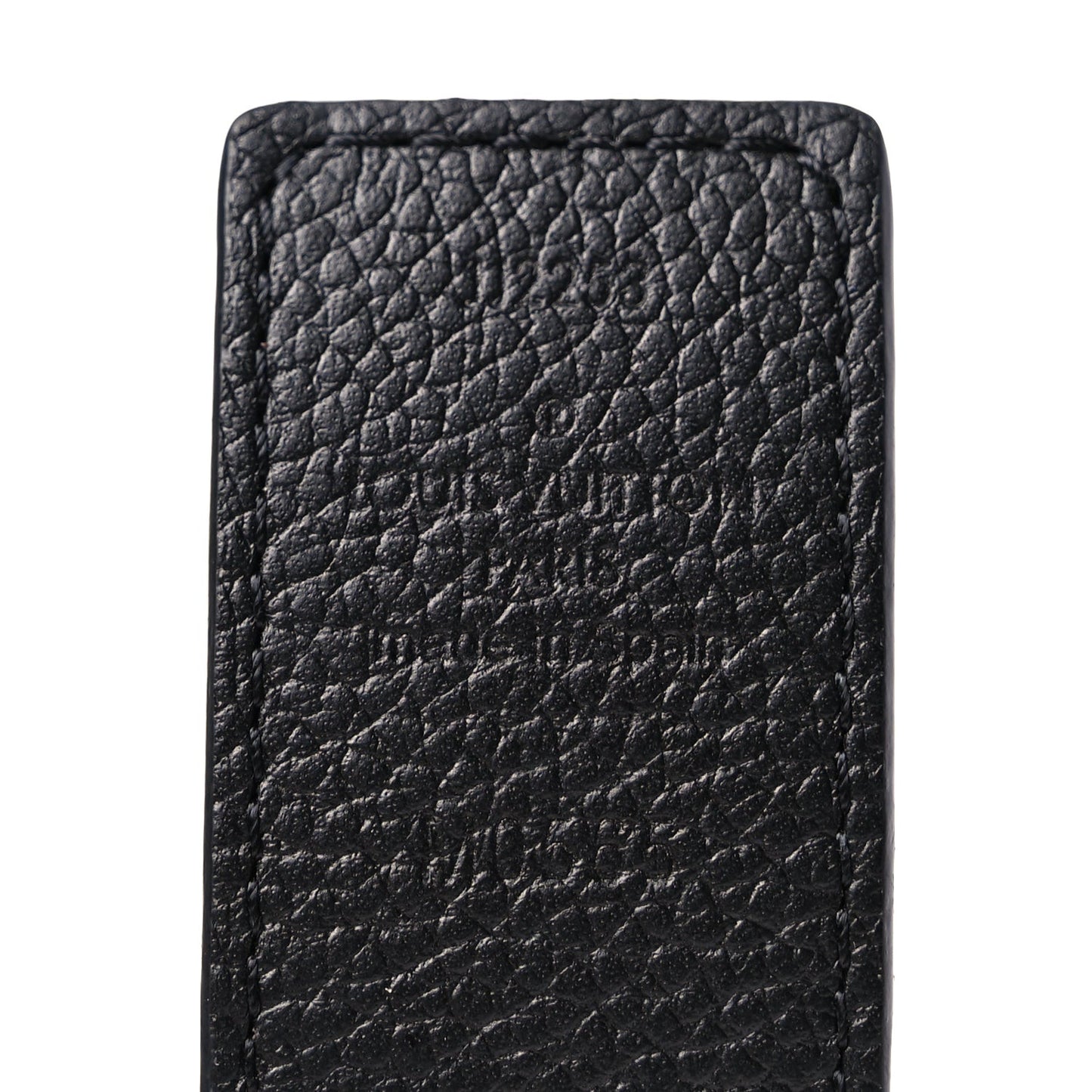 Calfskin Monogram 30mm LV Initiales Reversible Belt 100 40 Black
