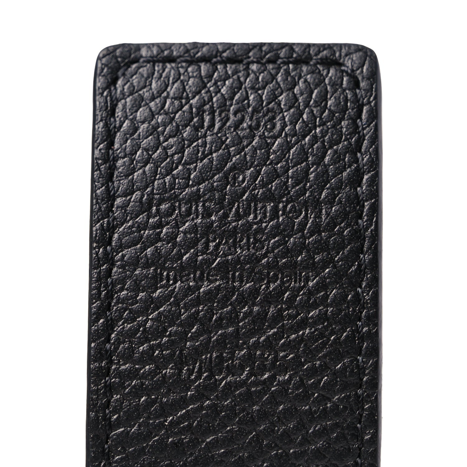 Louis Vuitton Calfskin Monogram 30mm LV Initiales Reversible Belt 100 40 Black 5 of 6