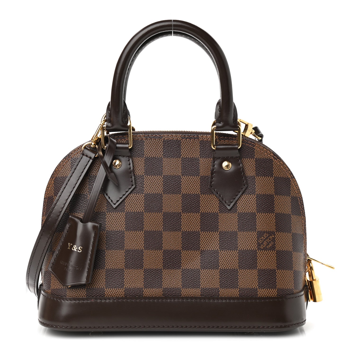 Louis Vuitton Damier Ebene Alma BB 1 of 14