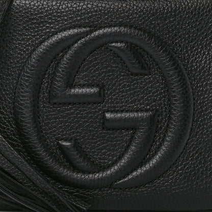 Gucci Pebbled Calfskin Small Soho Disco Bag Black 10 of 13