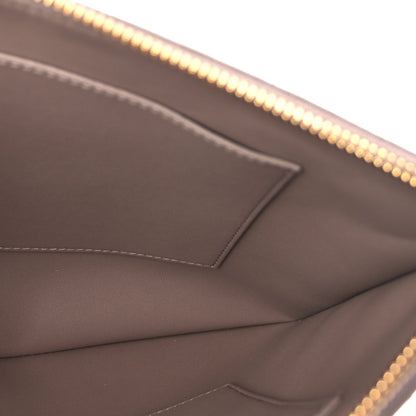 Christian Dior Supple Calfskin Cannage Large Caro Daily Pouch Warm Taupe 4 of 6