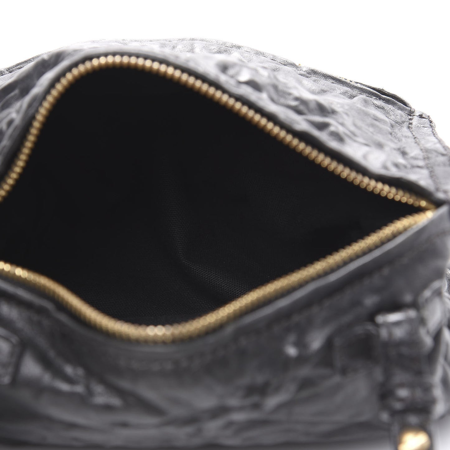 Tumbled Sheepskin Mini Pandora Black