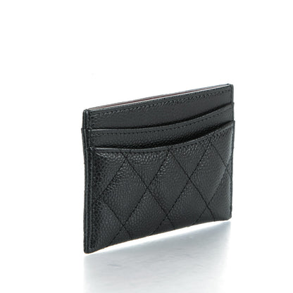 Chanel Caviar Quilted Card Holder Black 3 of 8