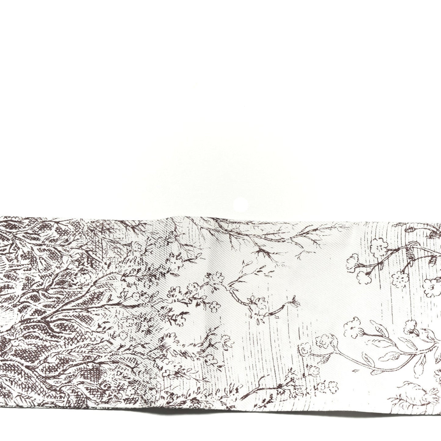Silk ABCDior "Q" Mitzah Scarf Grey