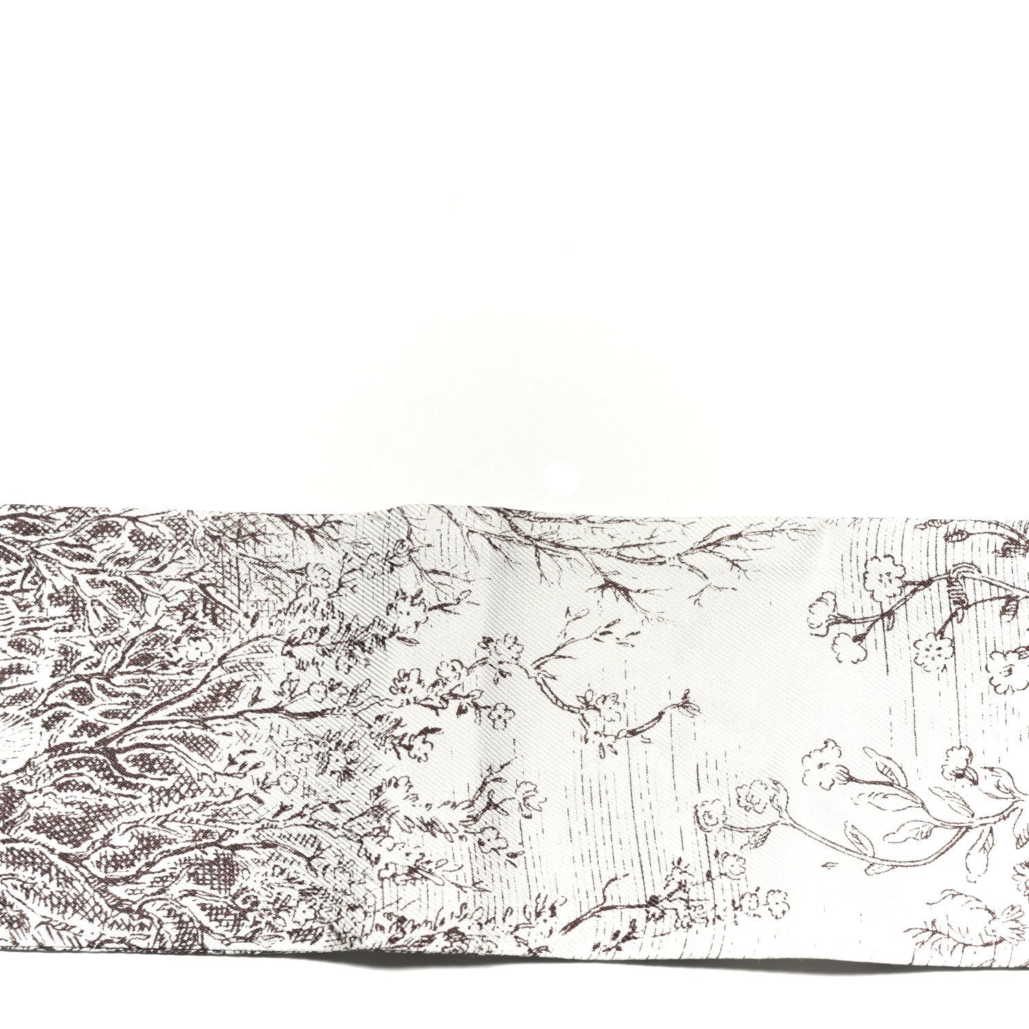 Christian Dior Silk ABCDior "Q" Mitzah Scarf Grey 3 of 4