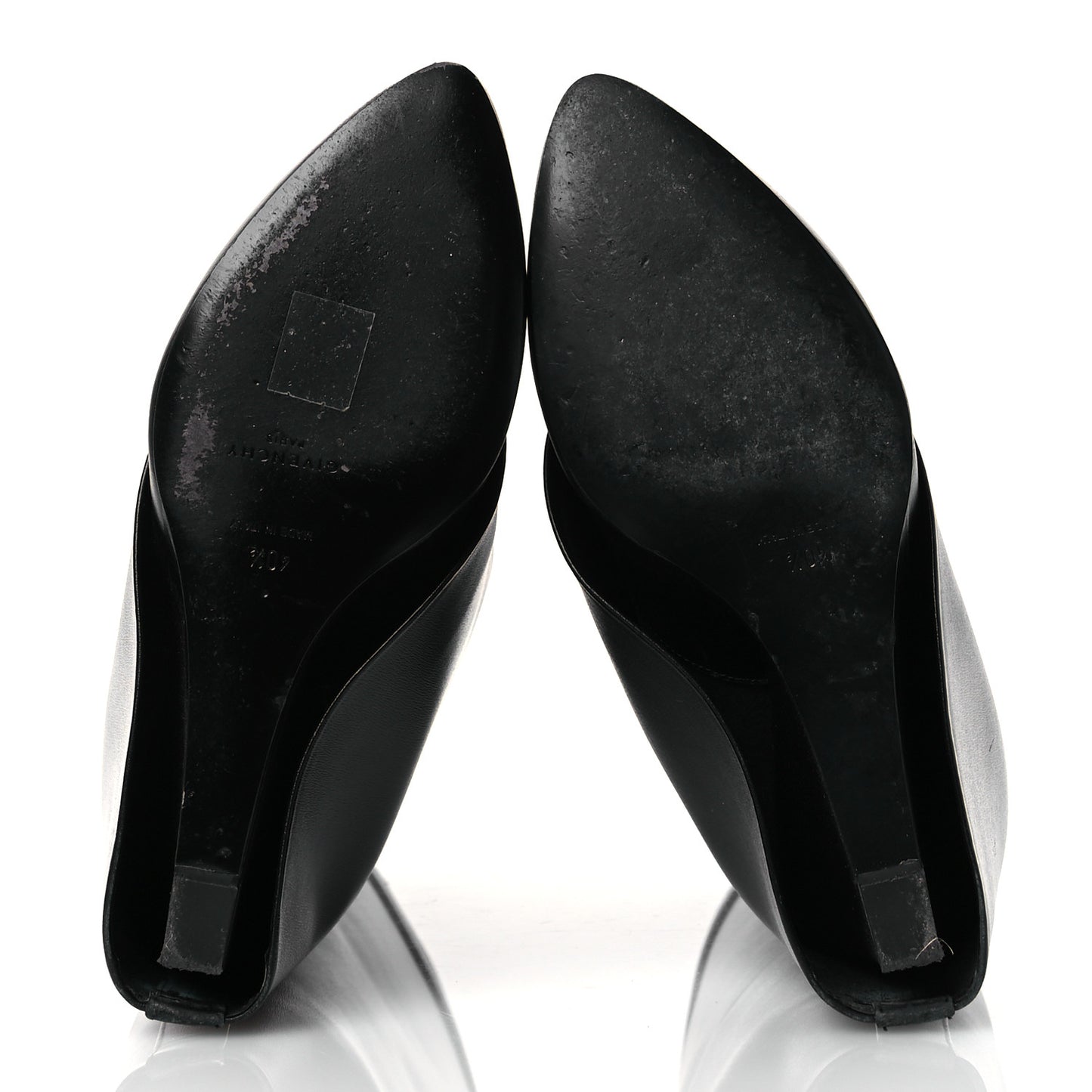 Calfskin Shark Lock Pant Boots 40.5 Black