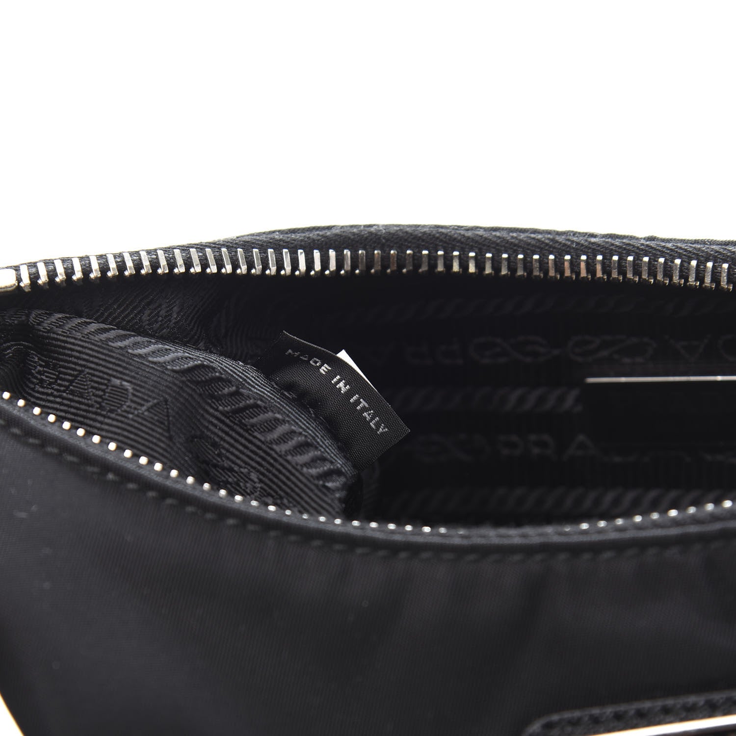 Prada Nylon Re-Edition 2005 Shoulder Bag Black 7 of 13