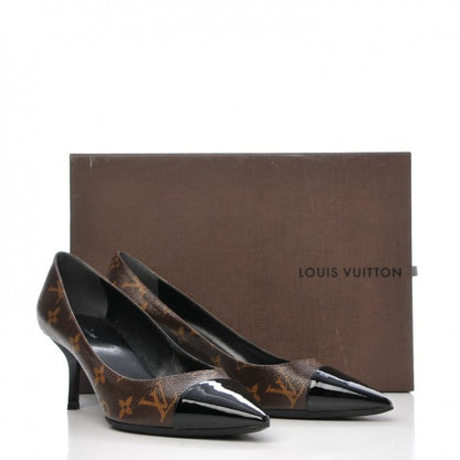 Louis Vuitton Patent Monogram Fetish Pump 39 9 of 9