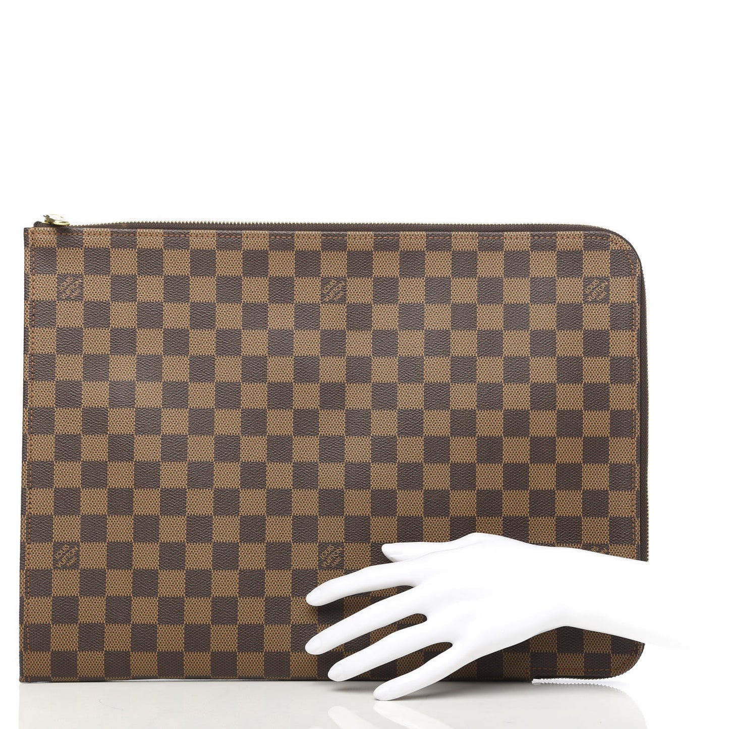 Damier Ebene Poche Documents Portfolio Case 39