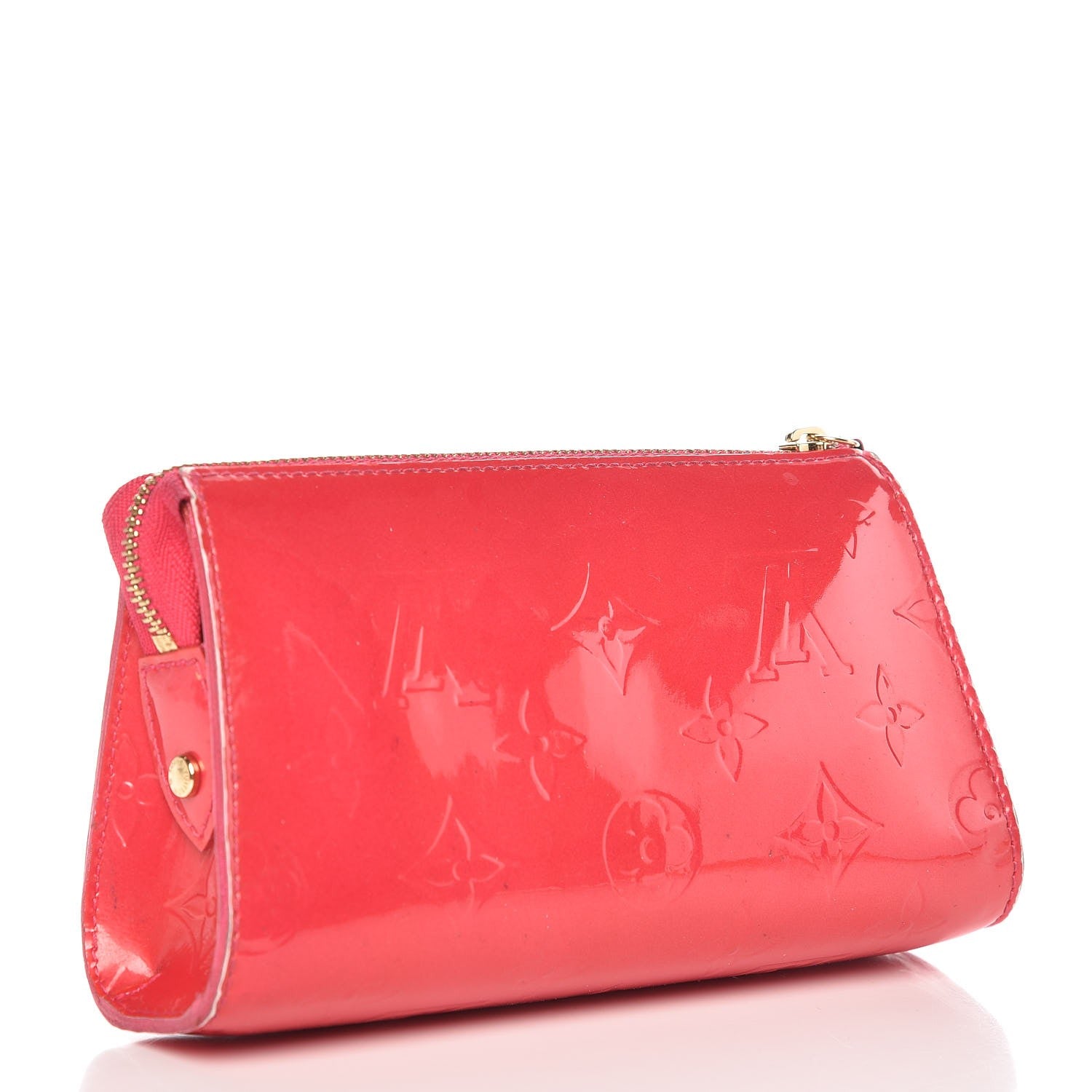 Louis Vuitton Vernis Trousse Cosmetic Pouch Rose Pop 3 of 11