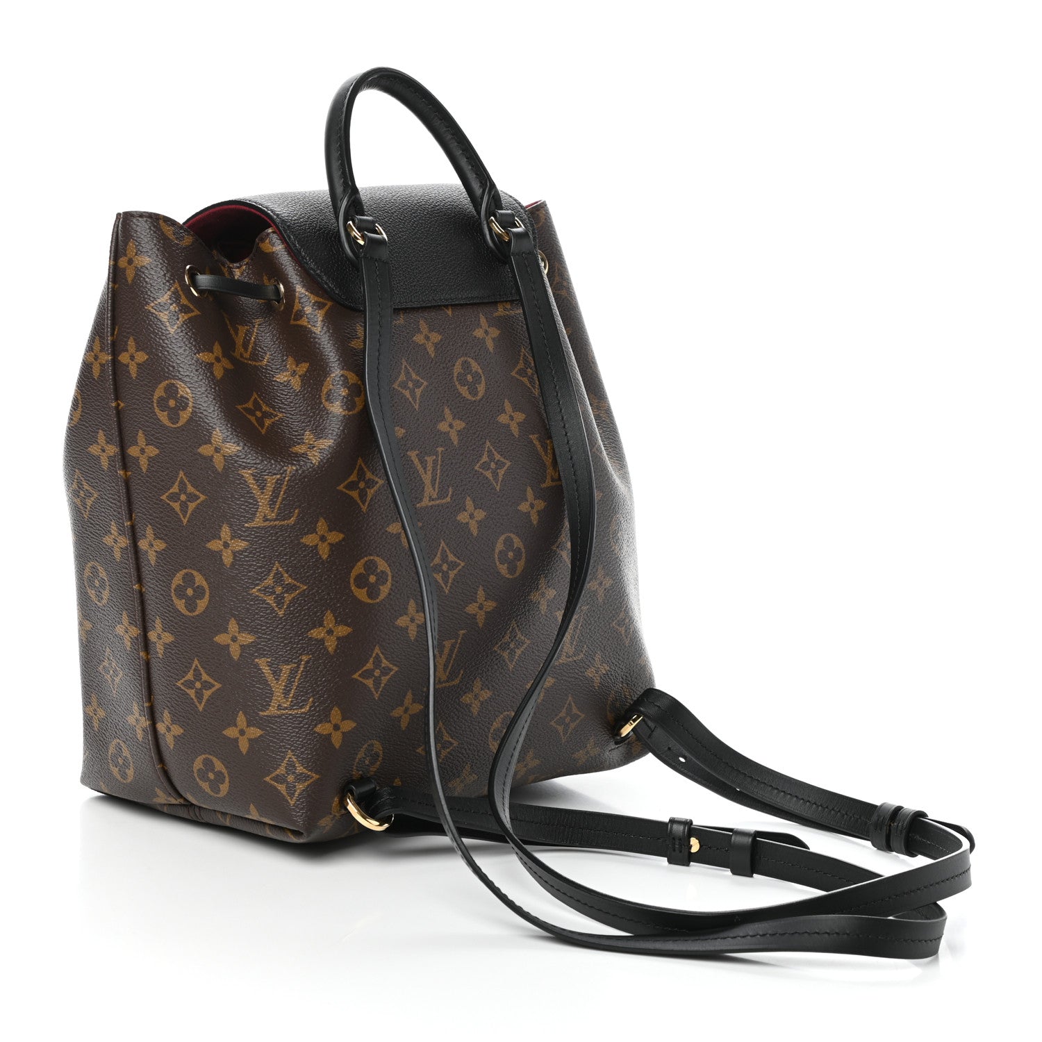 Louis Vuitton Monogram Montsouris PM Black 3 of 9