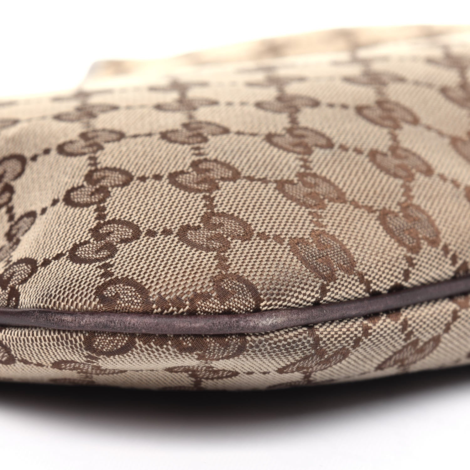 Gucci Monogram Medium New Britt Hobo Dark Brown 11 of 18