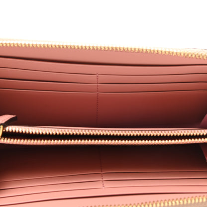 MCM Visetos Large Zip Around Wallet Beige 5 of 7