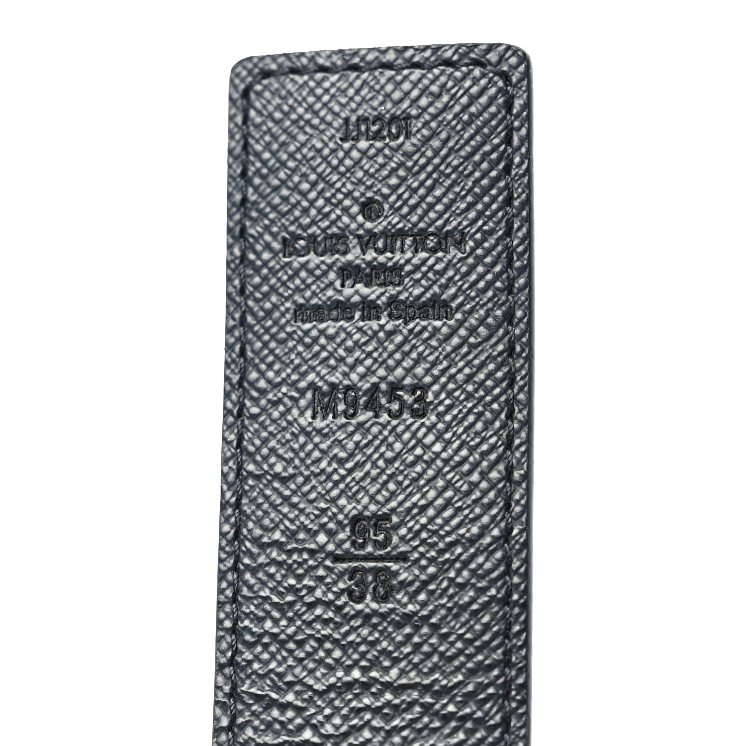 Louis Vuitton Calfskin Monogram 30mm LV Initiales Reversible Belt 95 38 Black 5 of 5