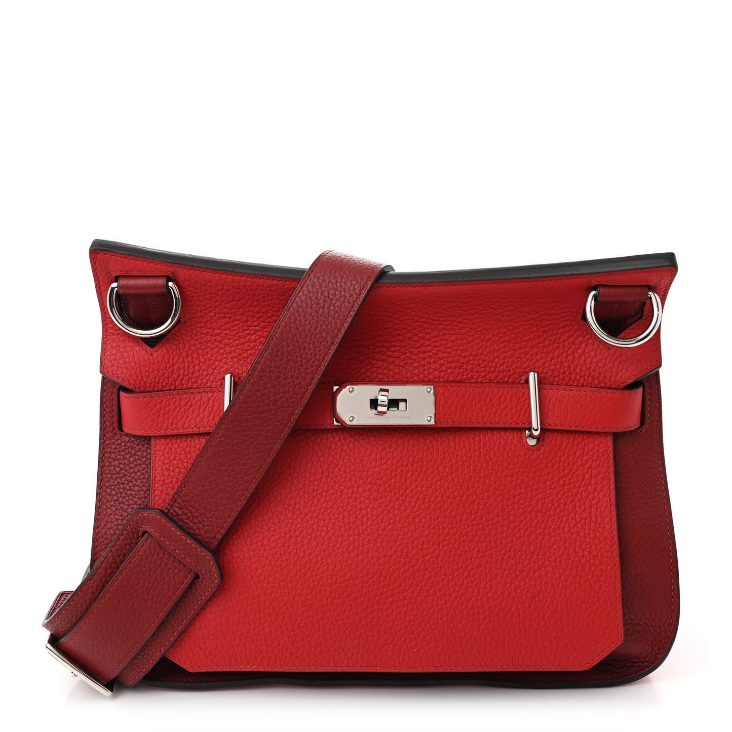 Taurillon Clemence Bi-Color Jypsiere 28 Rouge H Rouge Casaque