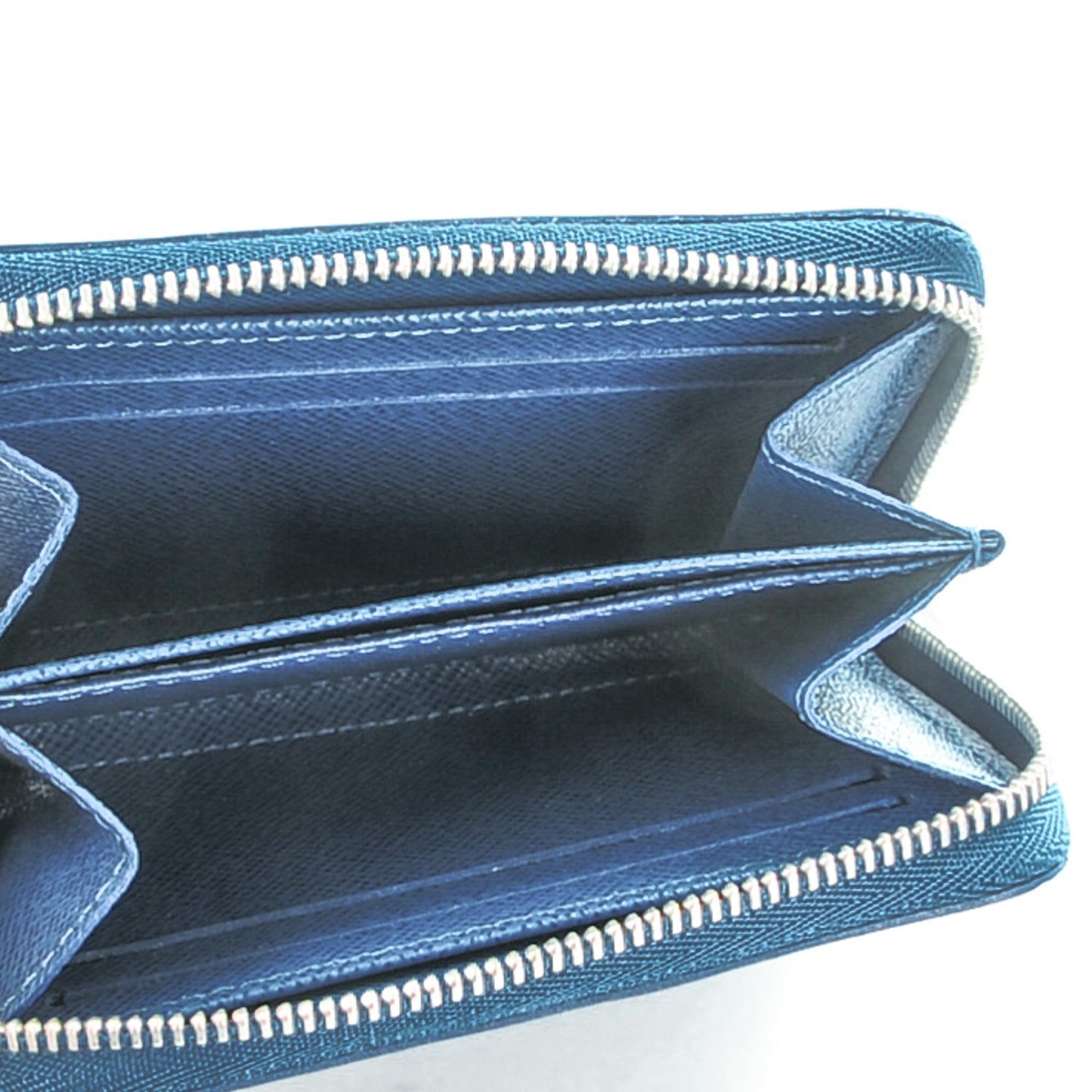 Epi Zippy Coin Purse Saphir