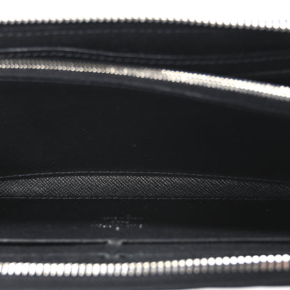 Louis Vuitton Epi Clemence Wallet Black 5 of 8