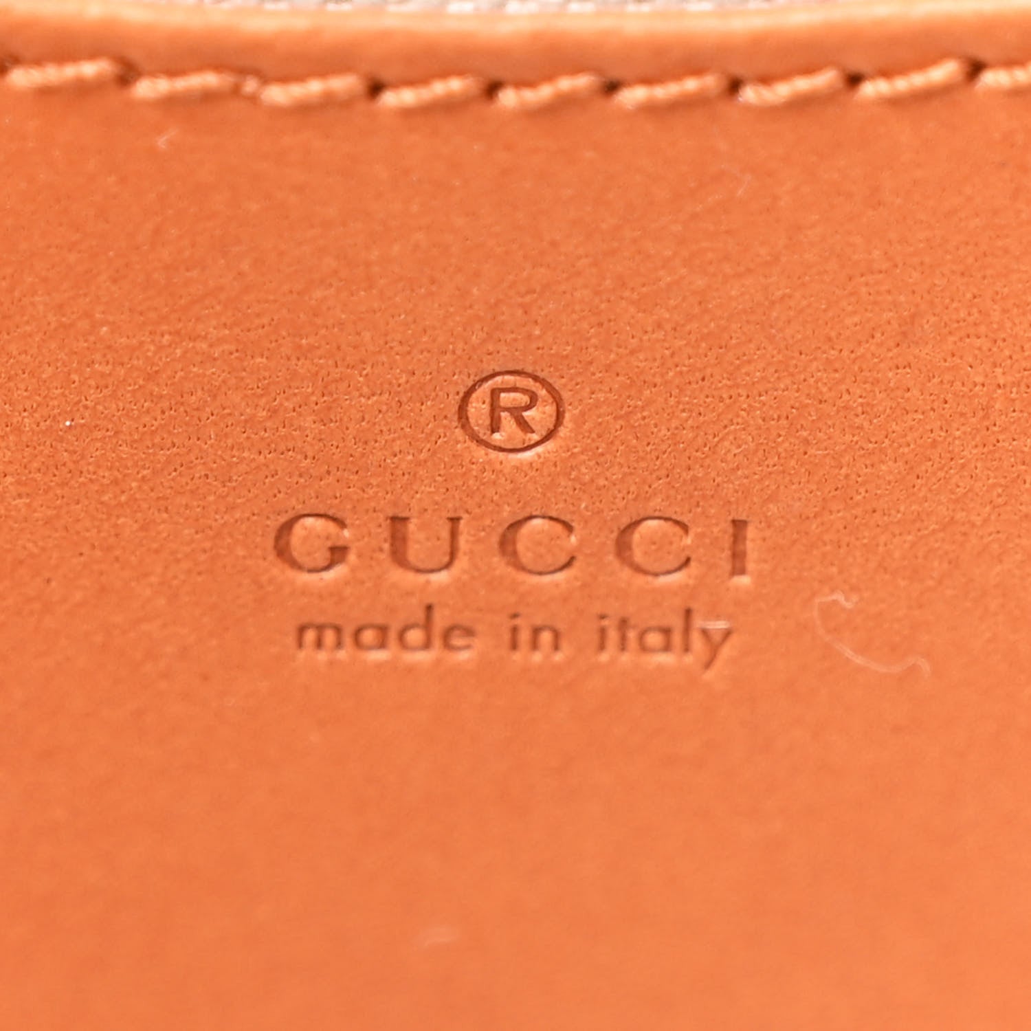 Gucci GG Supreme Monogram Web Bamboo Mini 1947 Belt Bag 85 34  Beige 6 of 7