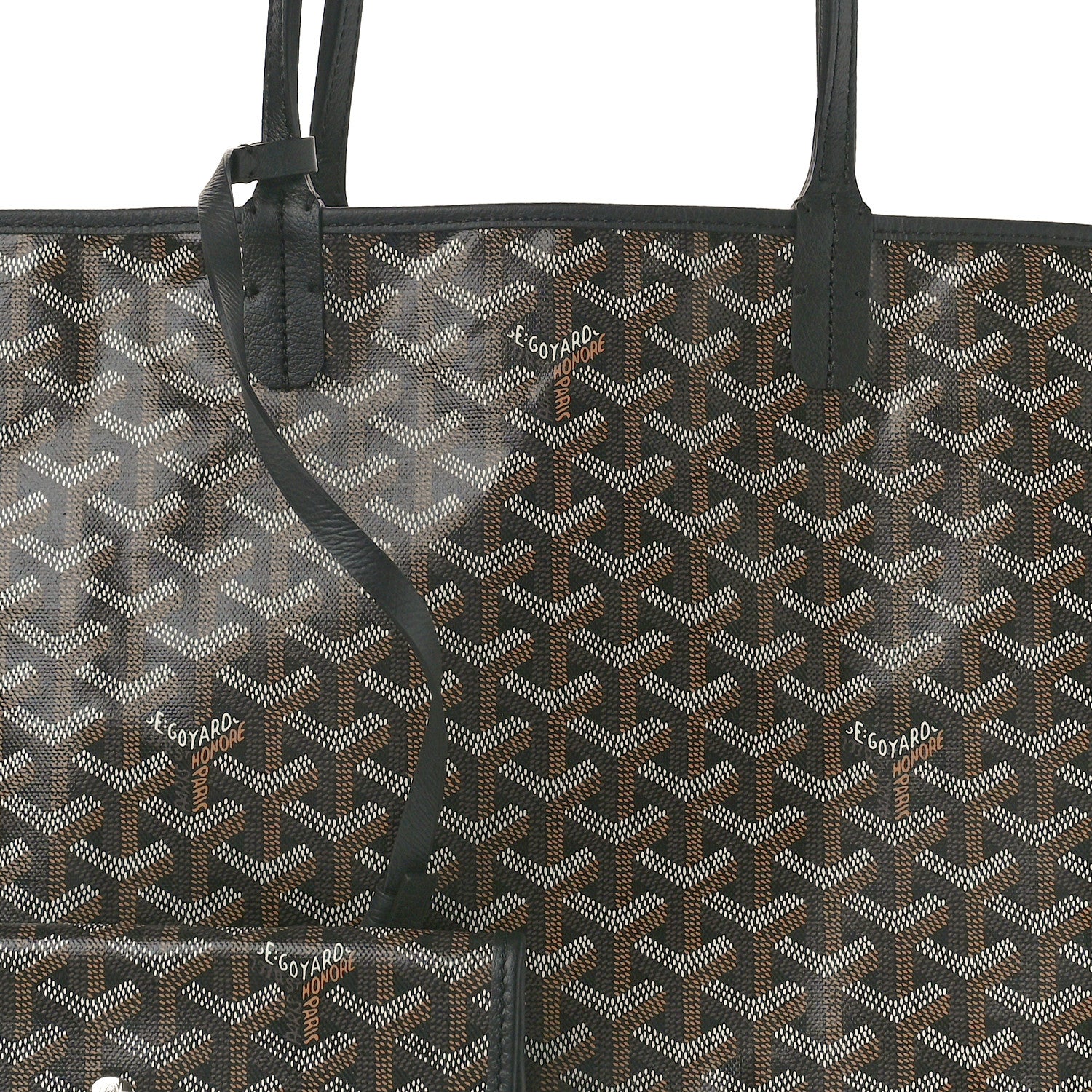 Goyard Goyardine Saint Louis PM Black 8 of 10