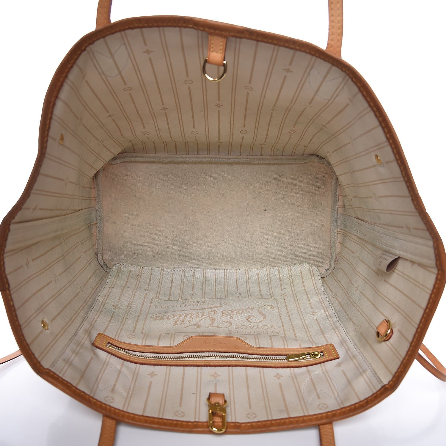 Louis Vuitton Damier Azur Neverfull MM 5 of 14