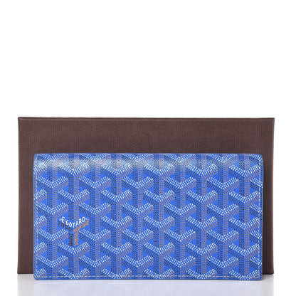 Goyard Goyardine Richelieu Wallet Sky Blue 7 of 7
