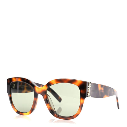 Saint Laurent Acetate Oversized Sunglasses SL M95 F Tortoise 1 of 7