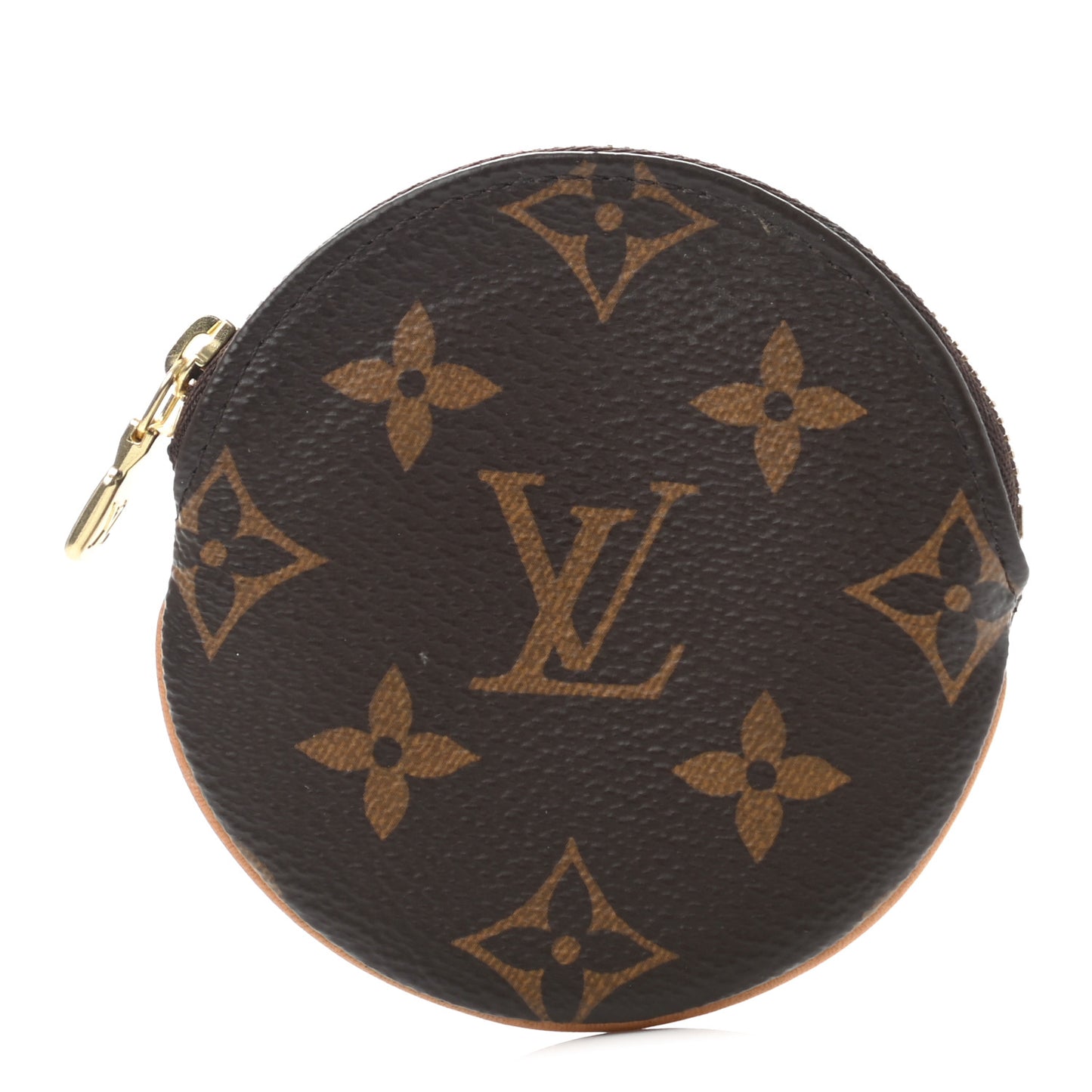 Monogram Round Coin Purse