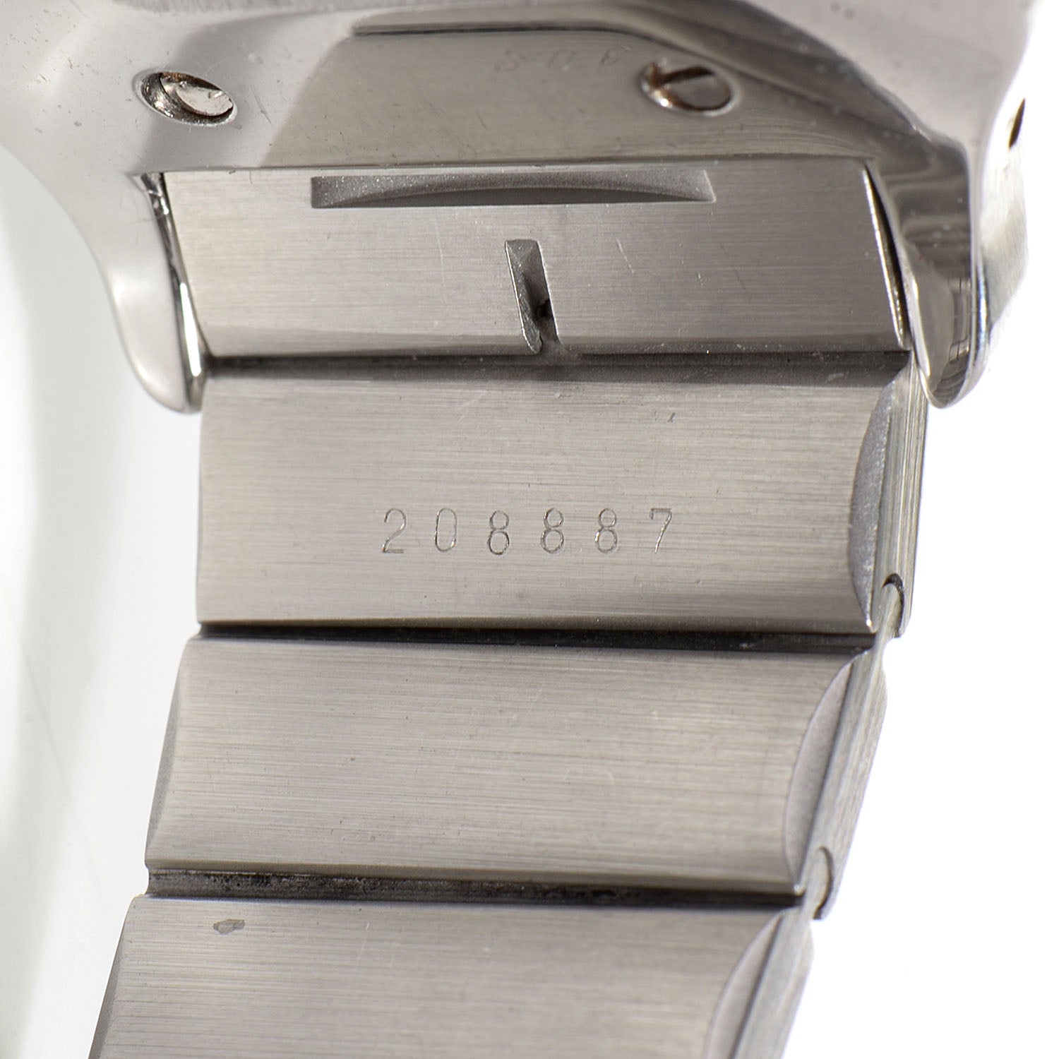 Cartier Stainless Steel 18K Yellow Gold 29mm Santos De Galbee Automatic Watch 5 of 7